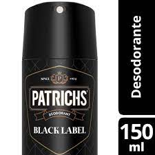 DESODORANTE PATRICHS 105gr noir/BLACK LB